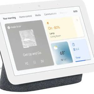 Nest Hub 7” Smart Touchscreen Display with Google Assistant (2nd Gen) - Charcoal