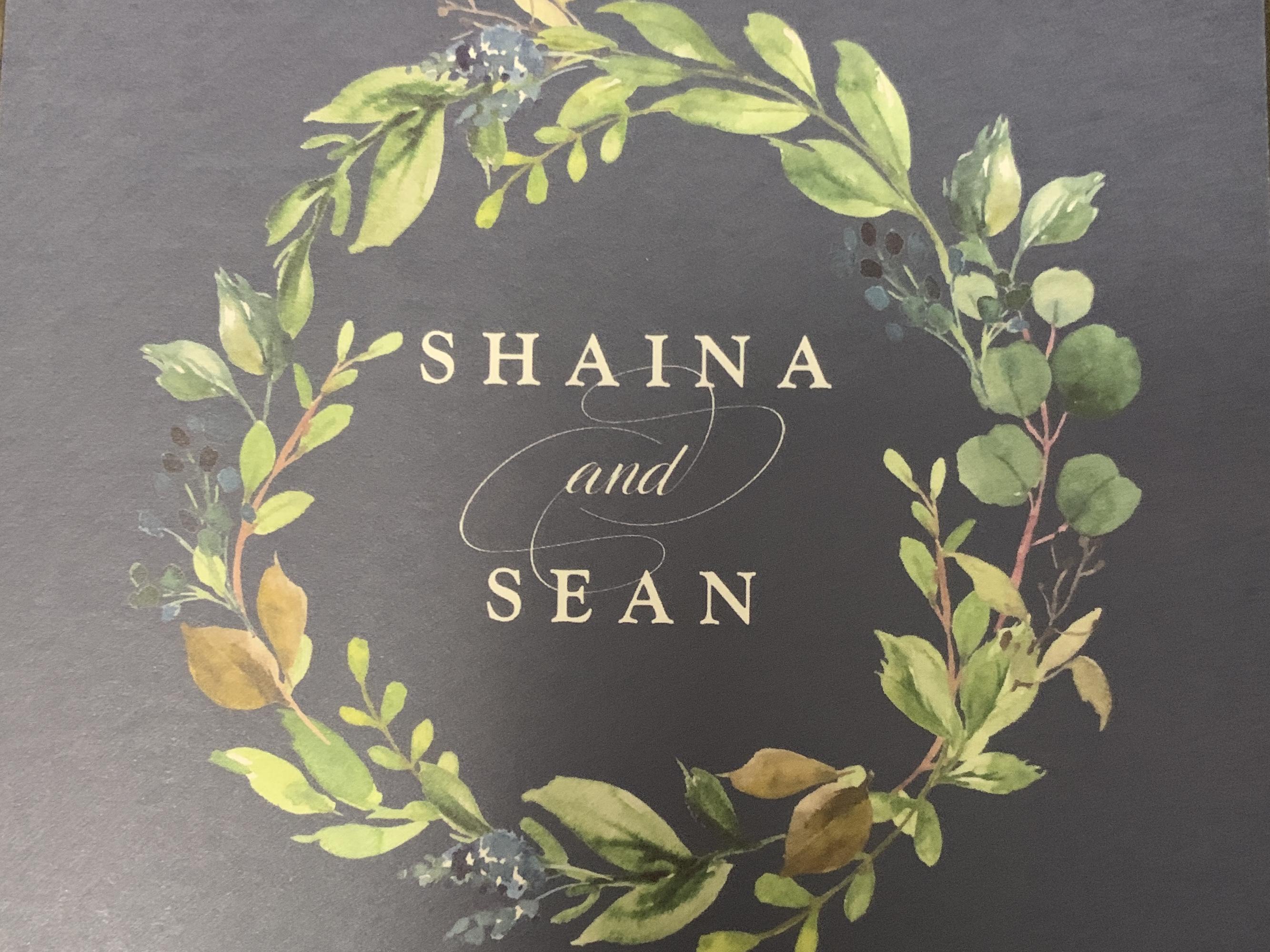 The Wedding Website of Shaina Blain and Sean Perry