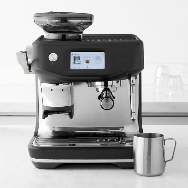 Breville Barista Touch Impress Espresso Machine, Black Truffle