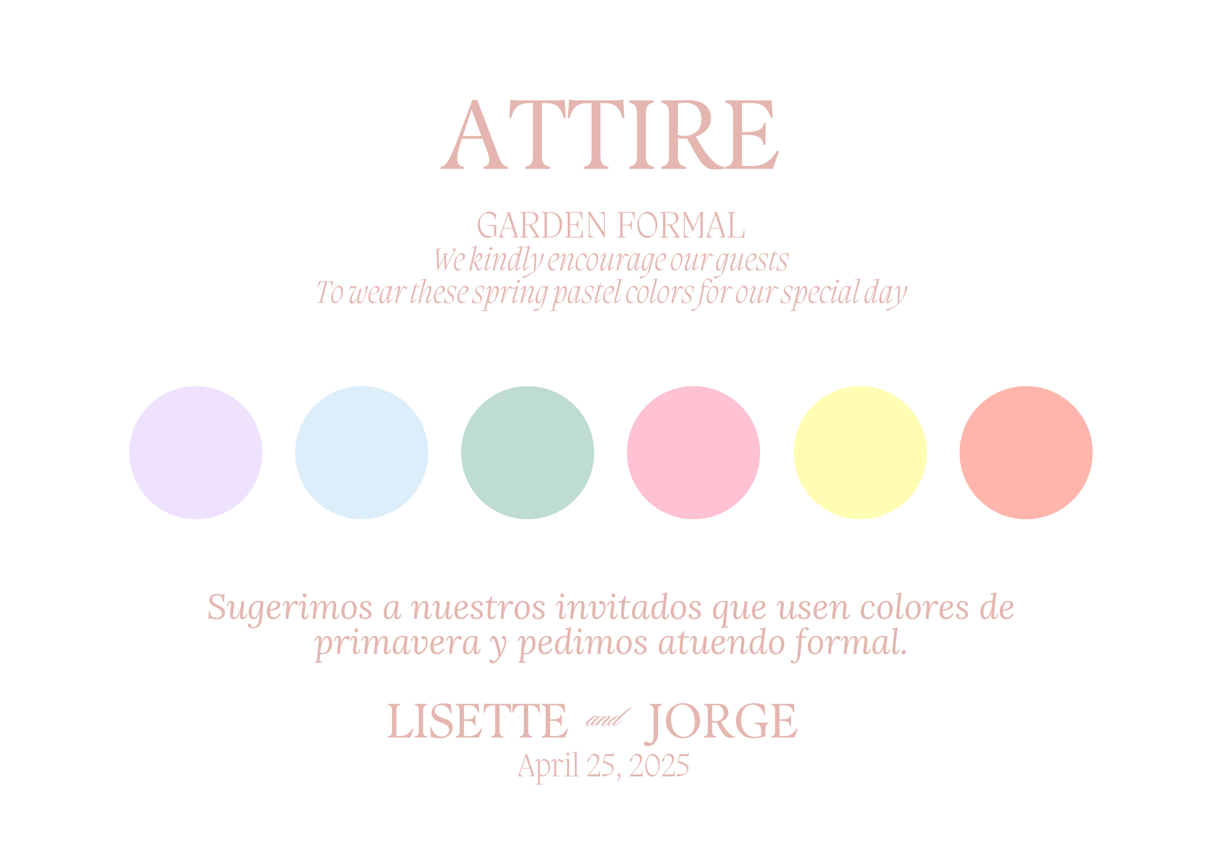 The Wedding Website of Lisette Suarez and Jorge Acosta