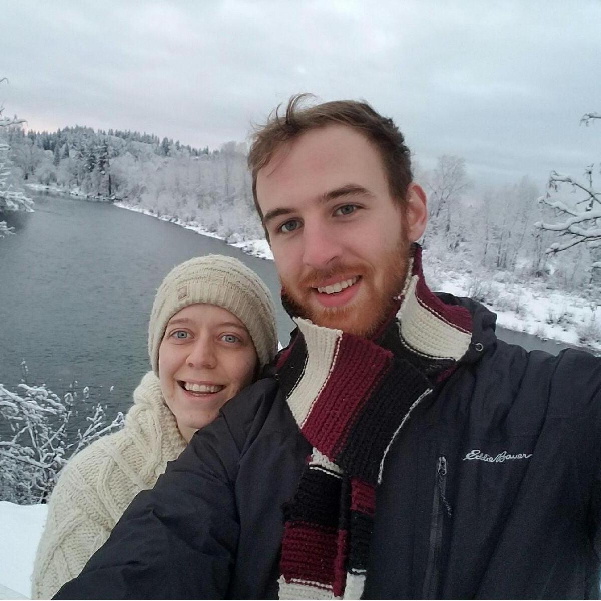 Our casual winter walk view from our Oregon home.