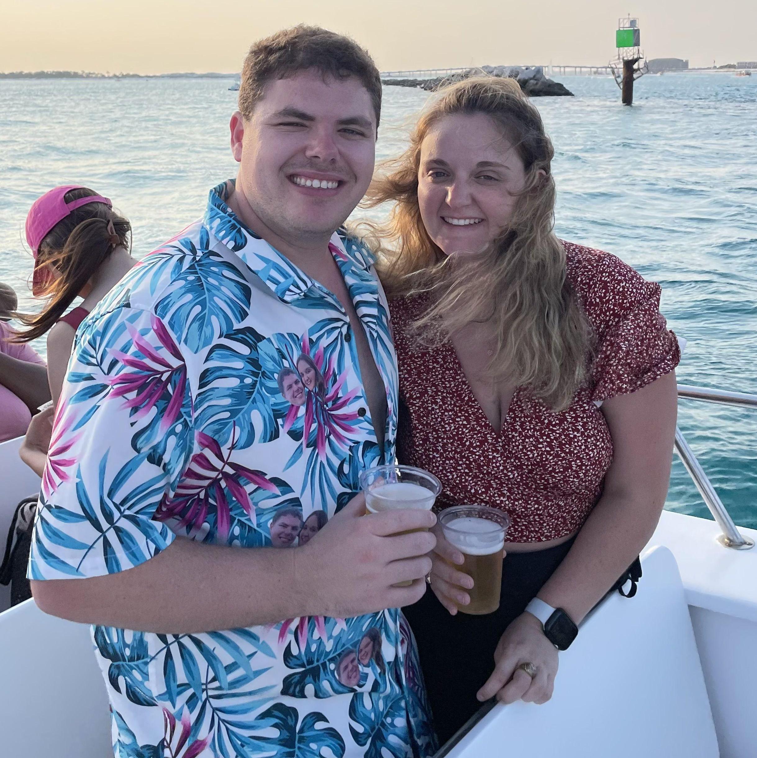 After graduation, we took a trip to Florida before Alena had to buckle down and study for the bar.