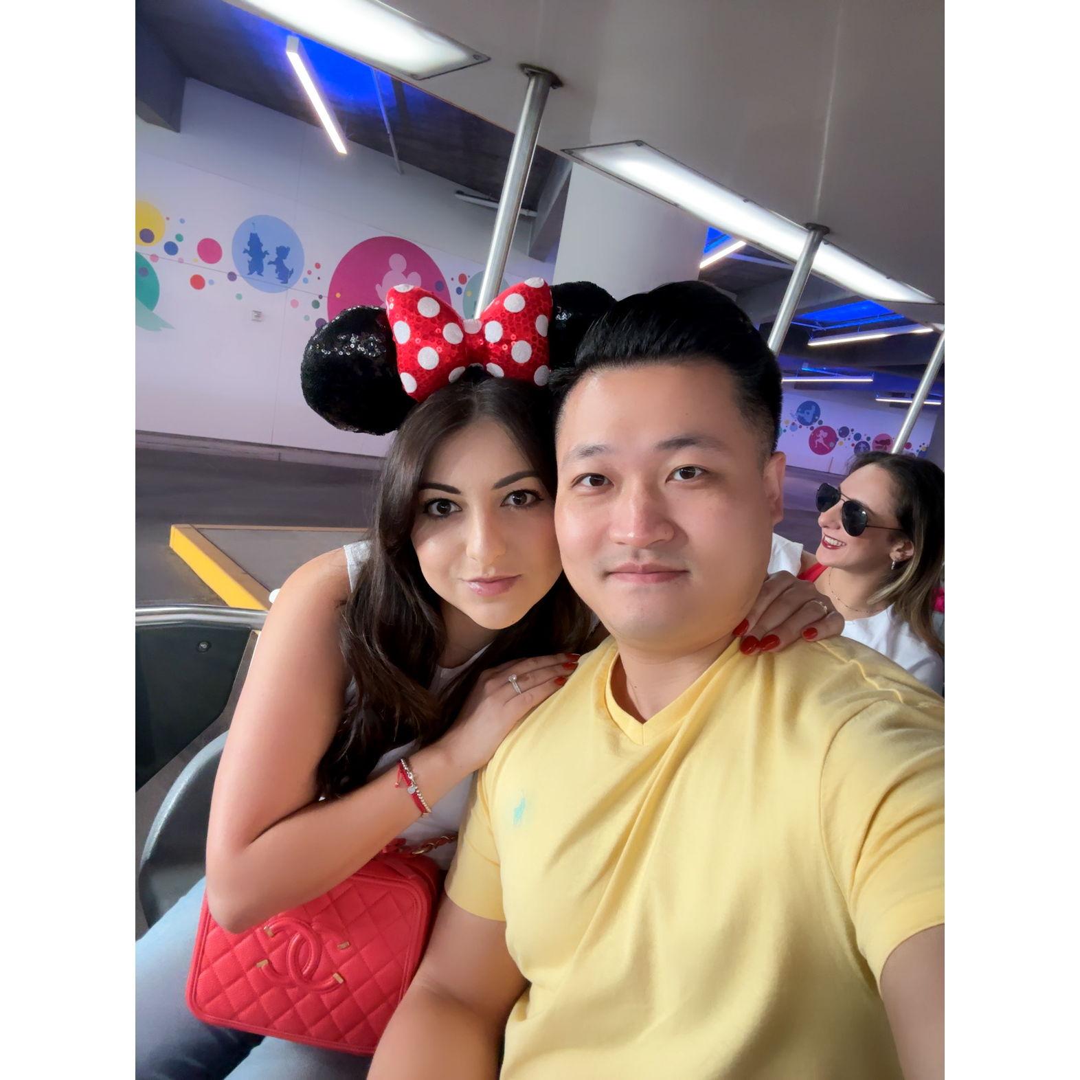 Alex's first time at Disneyland