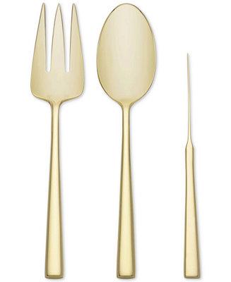 Malmo Gold 3-Pc. Serving Set