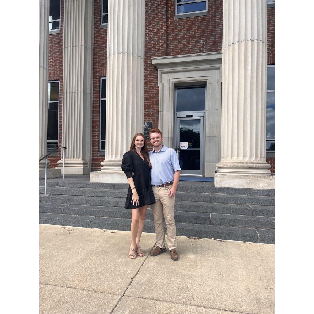 First Day of Law School at Ole Miss