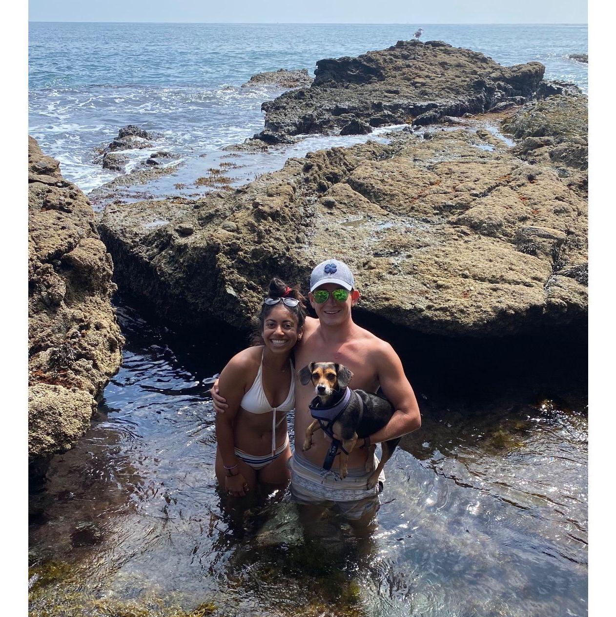 Patrick shares his secret spot with Hannah.