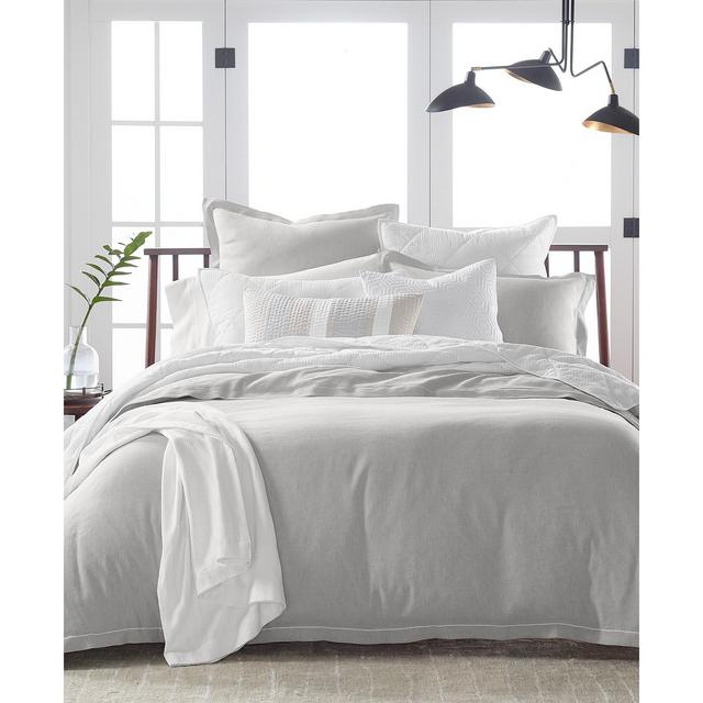 Hotel Collection Linen/Modal® Blend Duvet Cover, King, Created for Macy's
