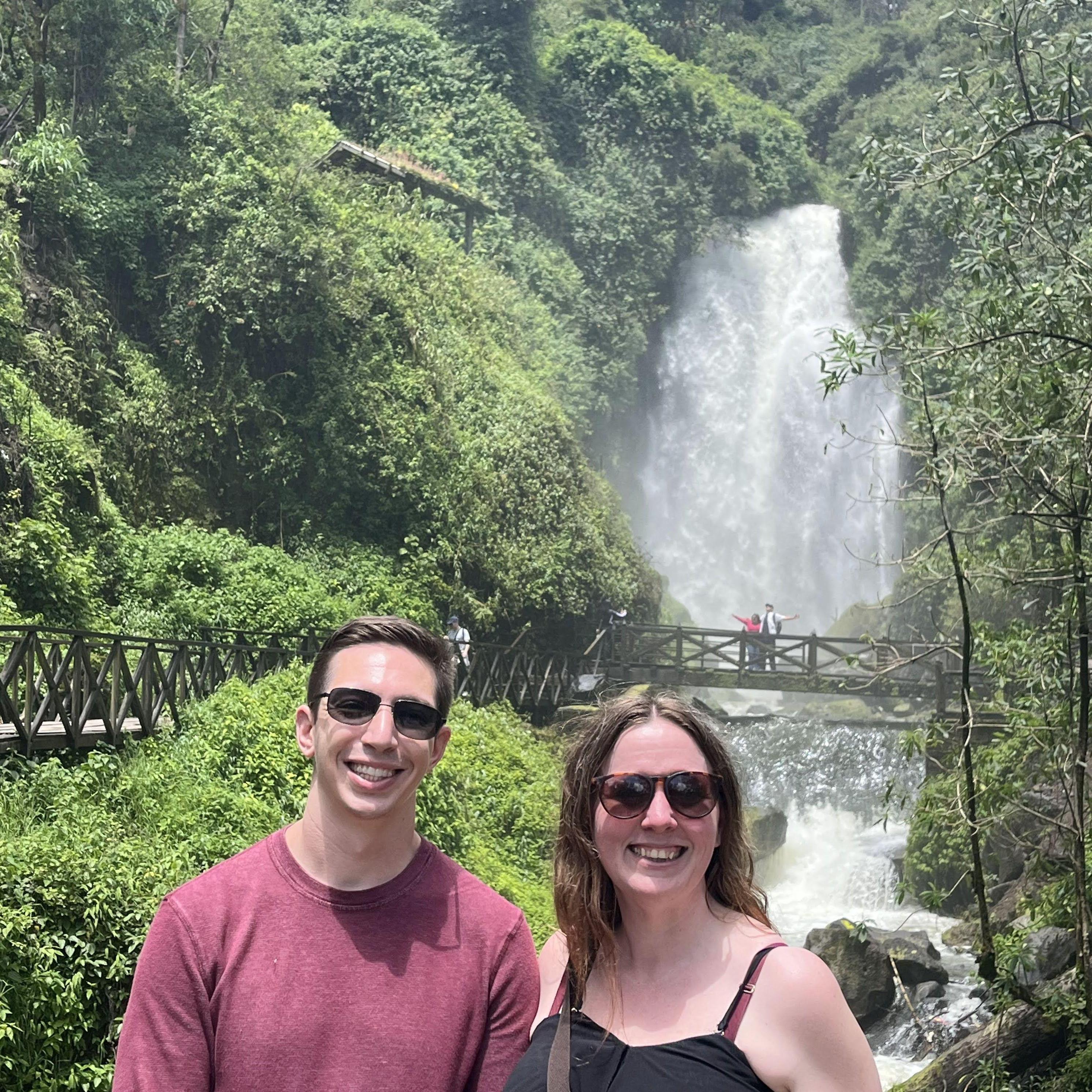Waterfalls in Ecuador