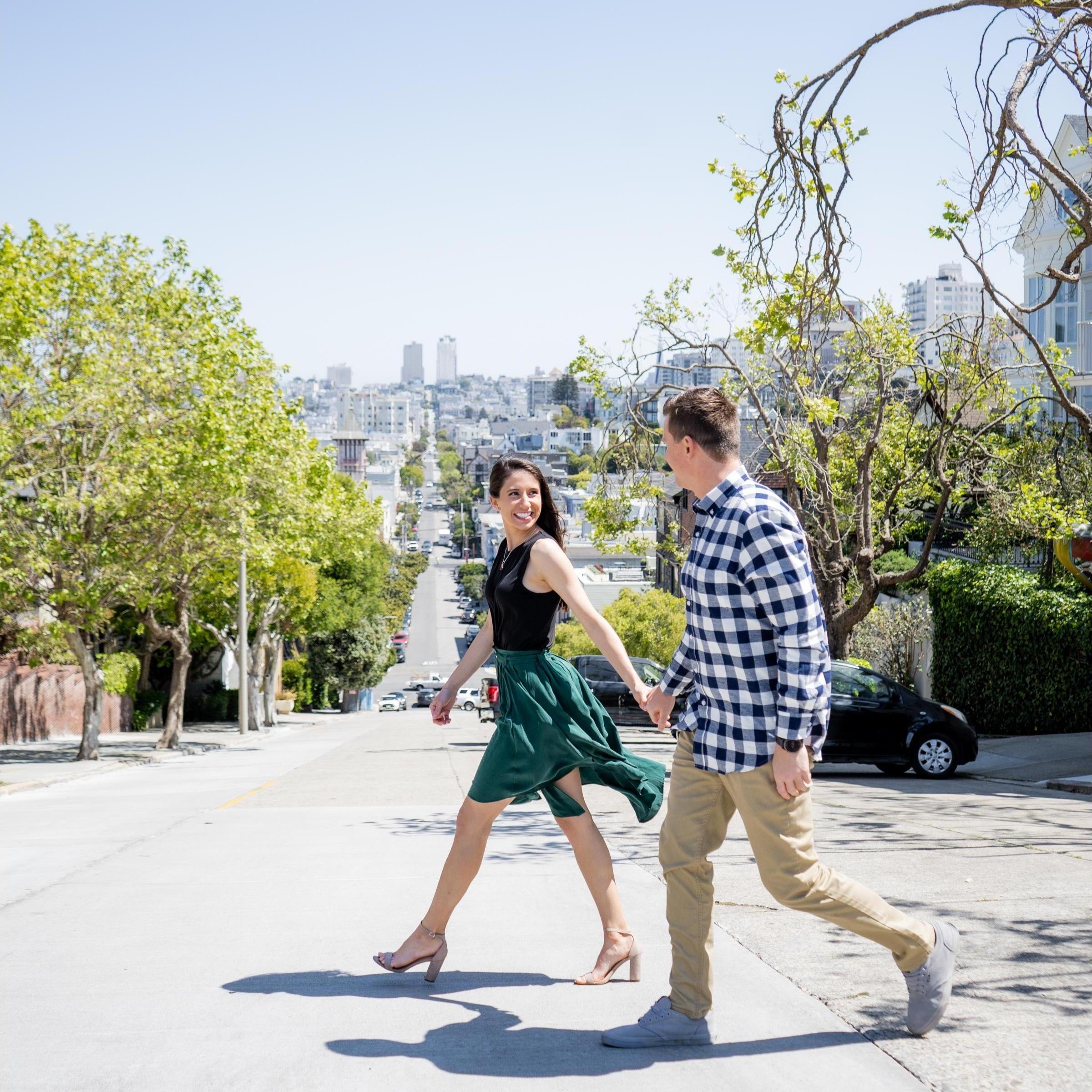 Some of our favorites from our engagement photo session in San Francisco with the incredibly talented Emily Haring! (April 2021)