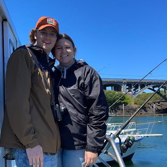 July 19, 2021 - Deep Sea Fishing in Depoe Bay, Oregon.