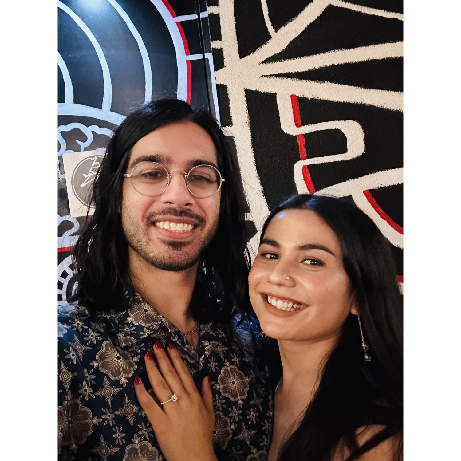 We got Engaged! September, 2023