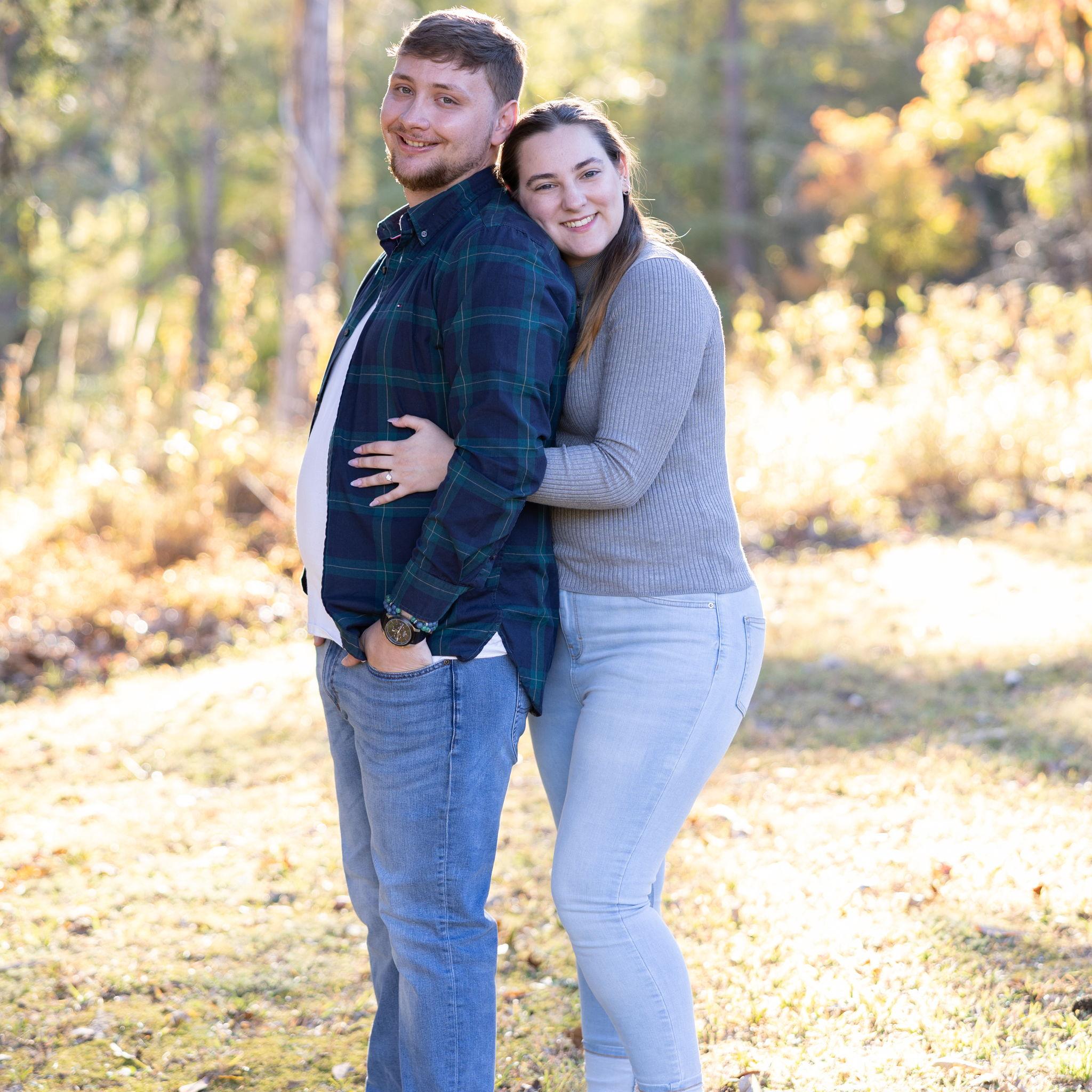 Engagement photos we had done in Morrow Mountain, in Albermarle! Photos taken by Kim Yandle. ©