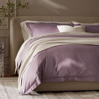Signature Hemmed Organic 3-Piece Duvet Set