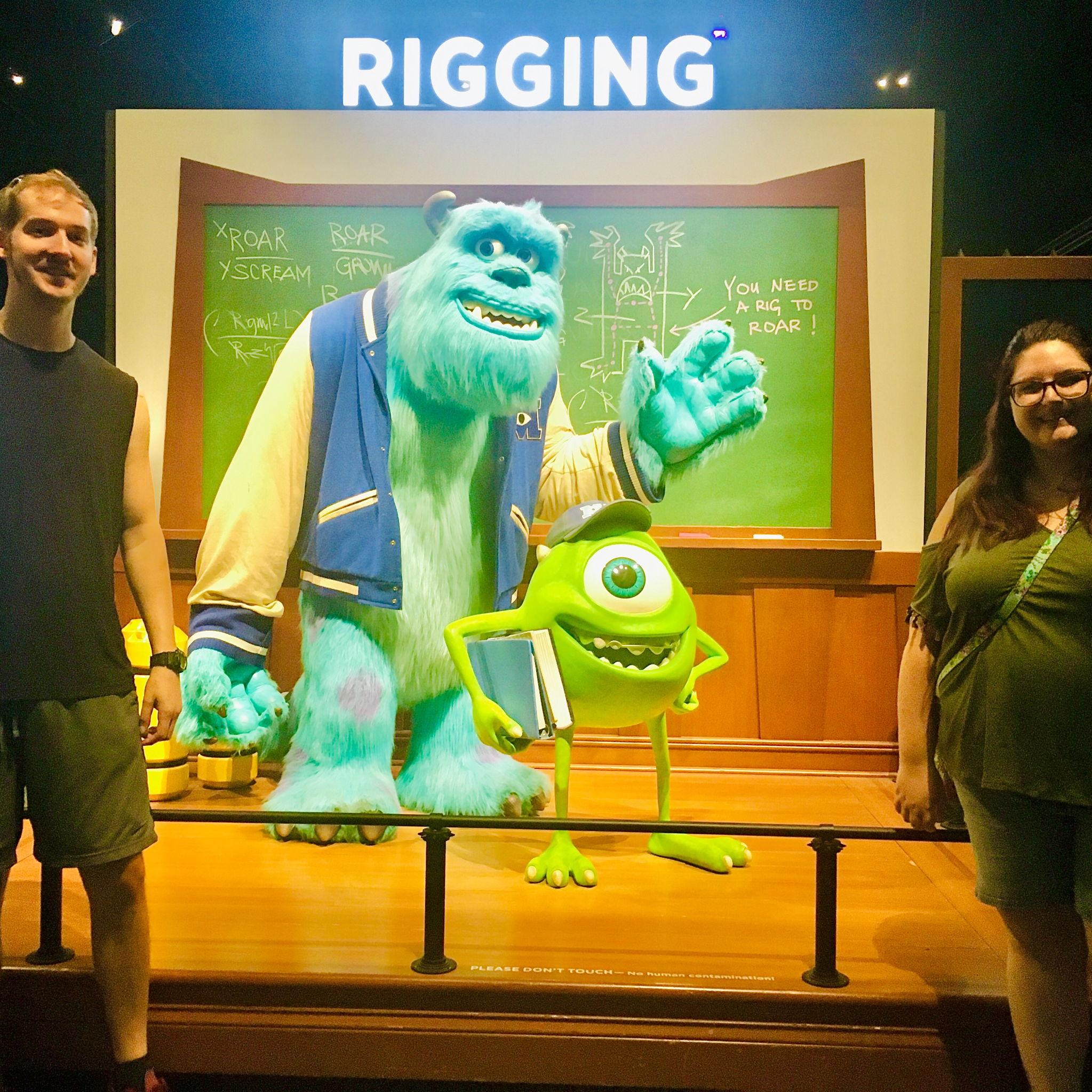 Exploring the Animation of Pixar at the Cincinnati Museum Center. 
07-22-2022