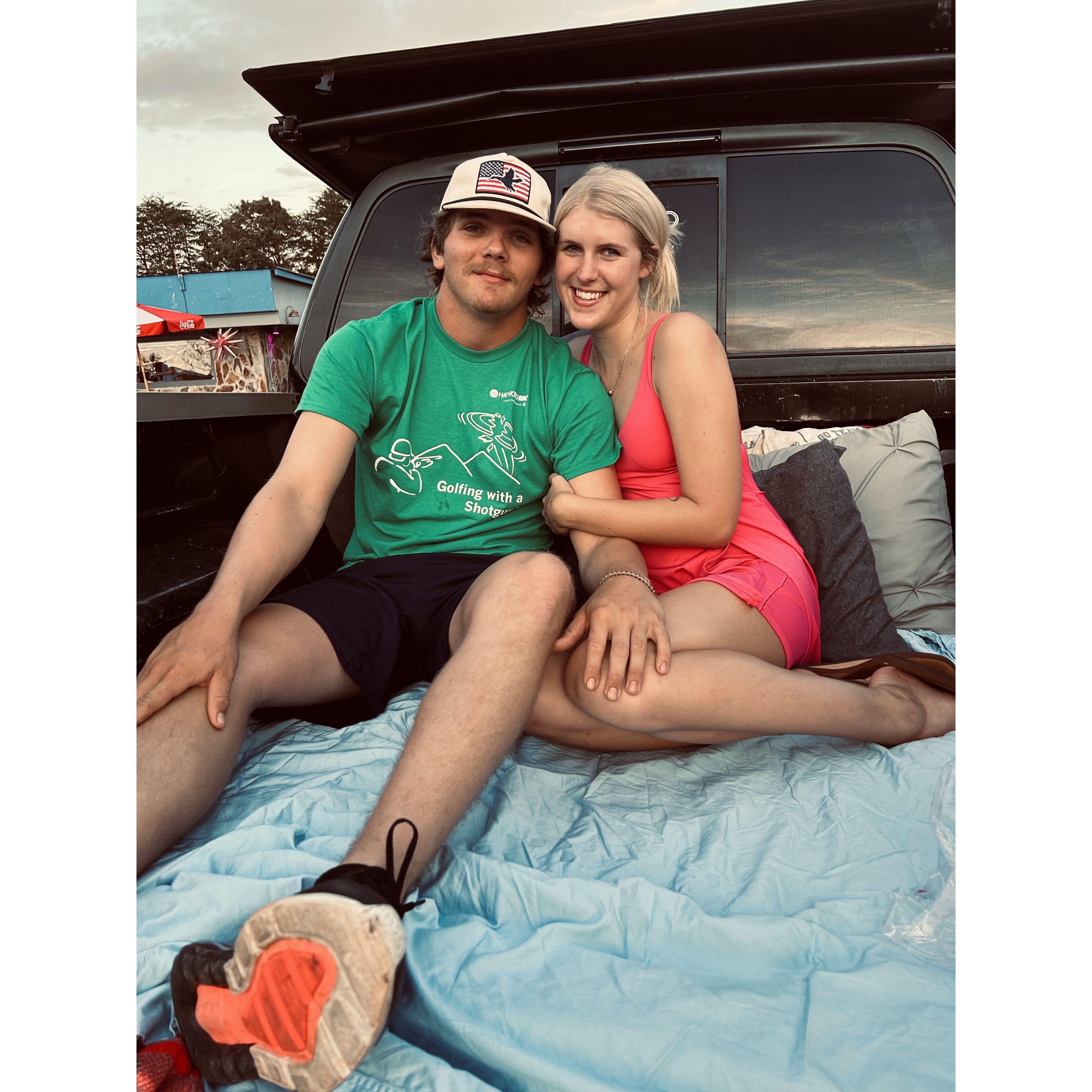Drive in movie date