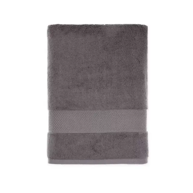 Therapedic® Solid Bath Towel in Steel Grey