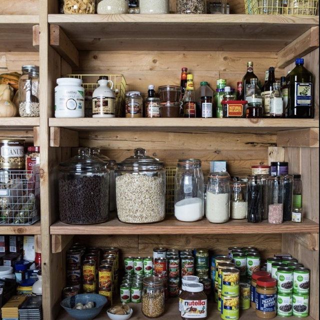 Filling our pantry🍓🍒🥑🥚🧀🥔🥩🍯🥒🥐🧂🌶️