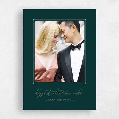 Green Standard Holiday Card - Colbie