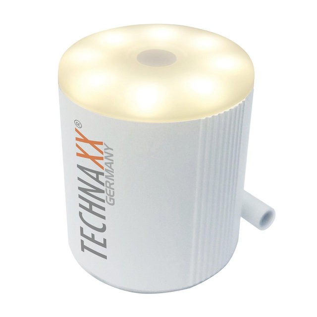 Technaxx® TX-261 Mini Rechargeable Air Pump in White