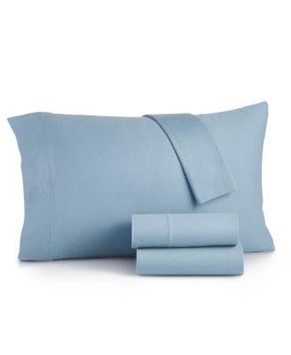 Martha Stewart Collection - Jersey 4-Pc. King Sheet Set, Created for Macy's