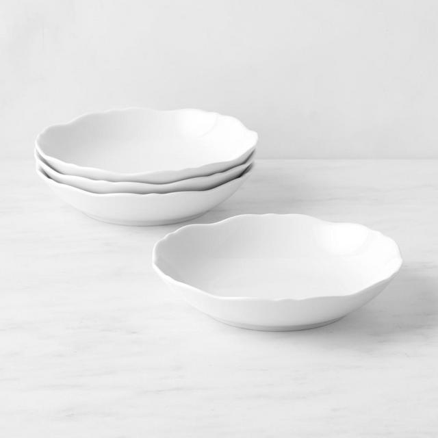 Pillivuyt Chantal Porcelain Pasta Bowls, Set of 4