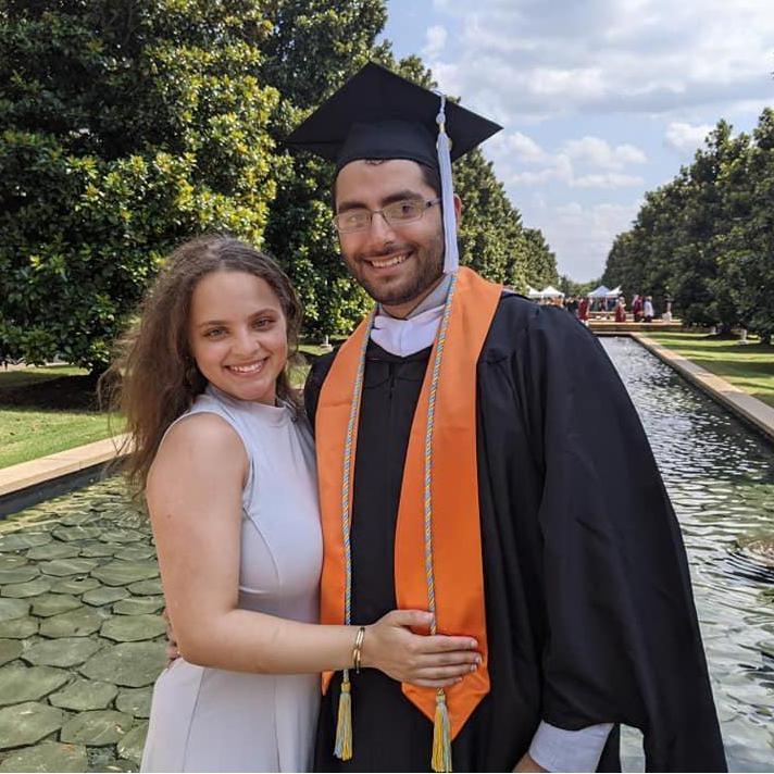Parsa and Sam at his Master's graduation ceremony. So proud of him!