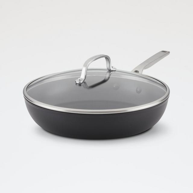 KitchenAid ® Hard Anodized 12.25" Fry Pan with Lid