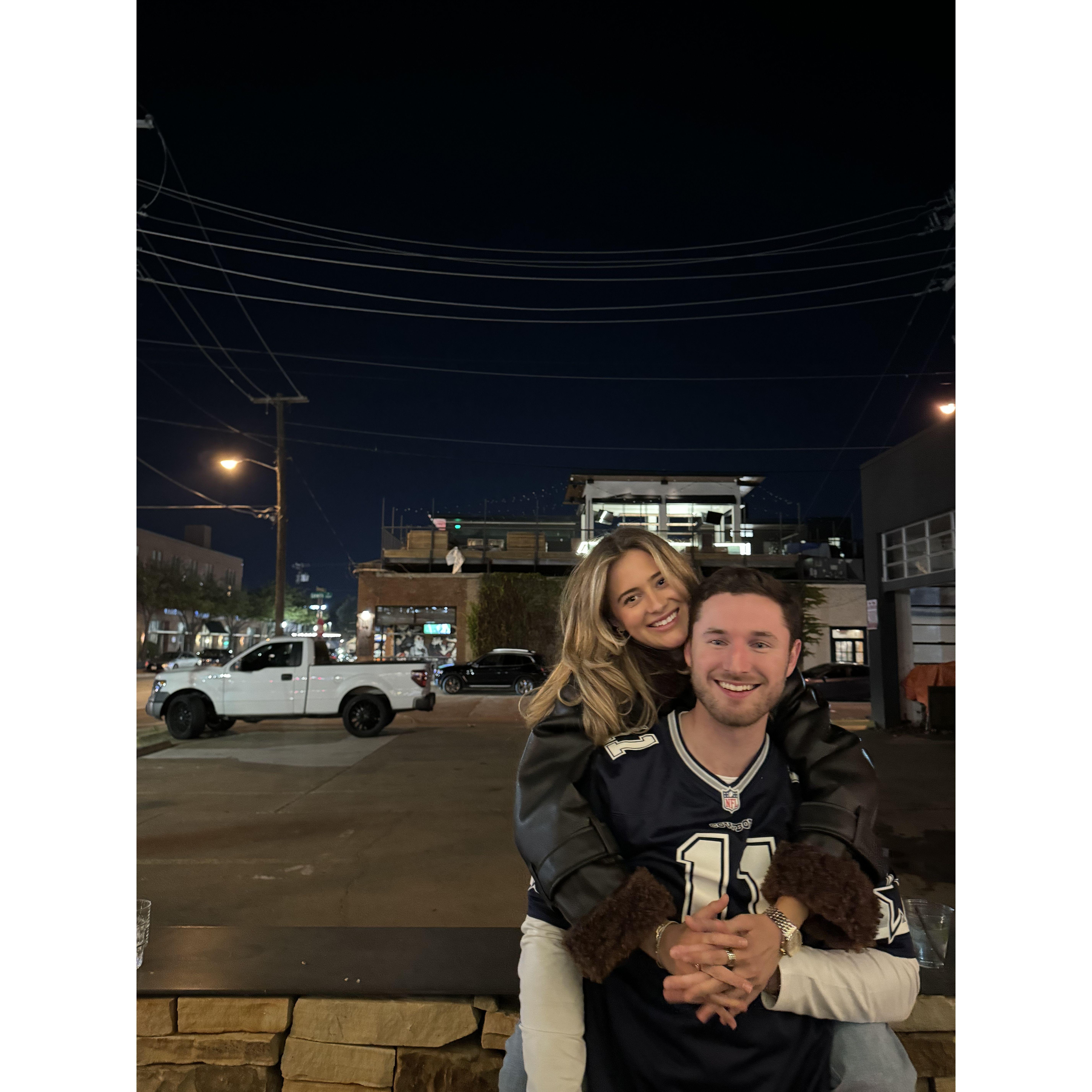 Cowboy games (usually ending in Noah upset...)