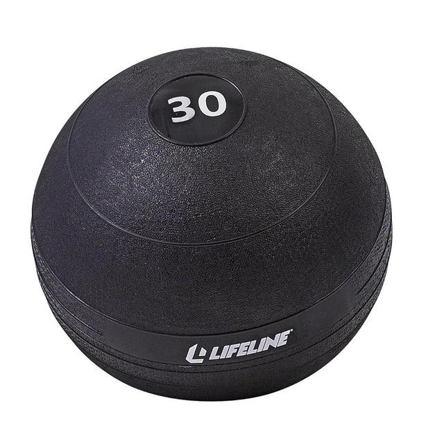 Lifeline Fitness Weighted Slam Ball - Easy to Grip Slam Ball for Home Gym and HIIT Workouts