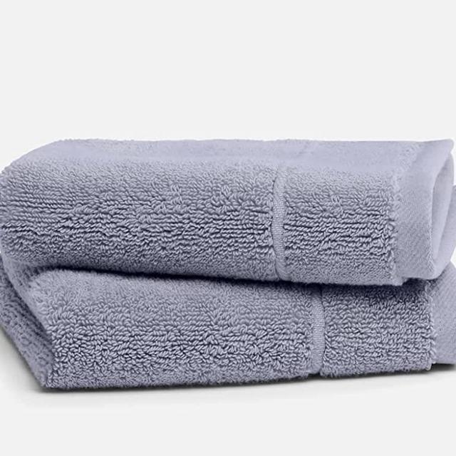 Brooklinen Washclothes, Smoke Super-Plush - Set of 2