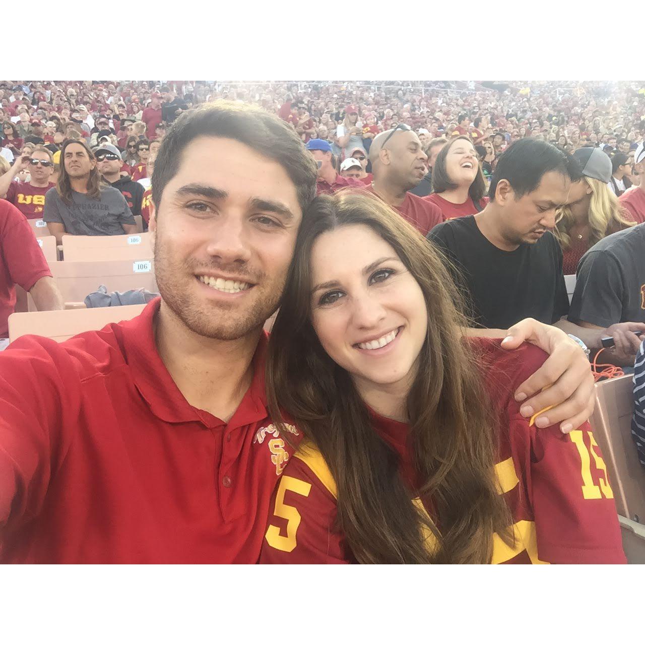 Many many USC games together