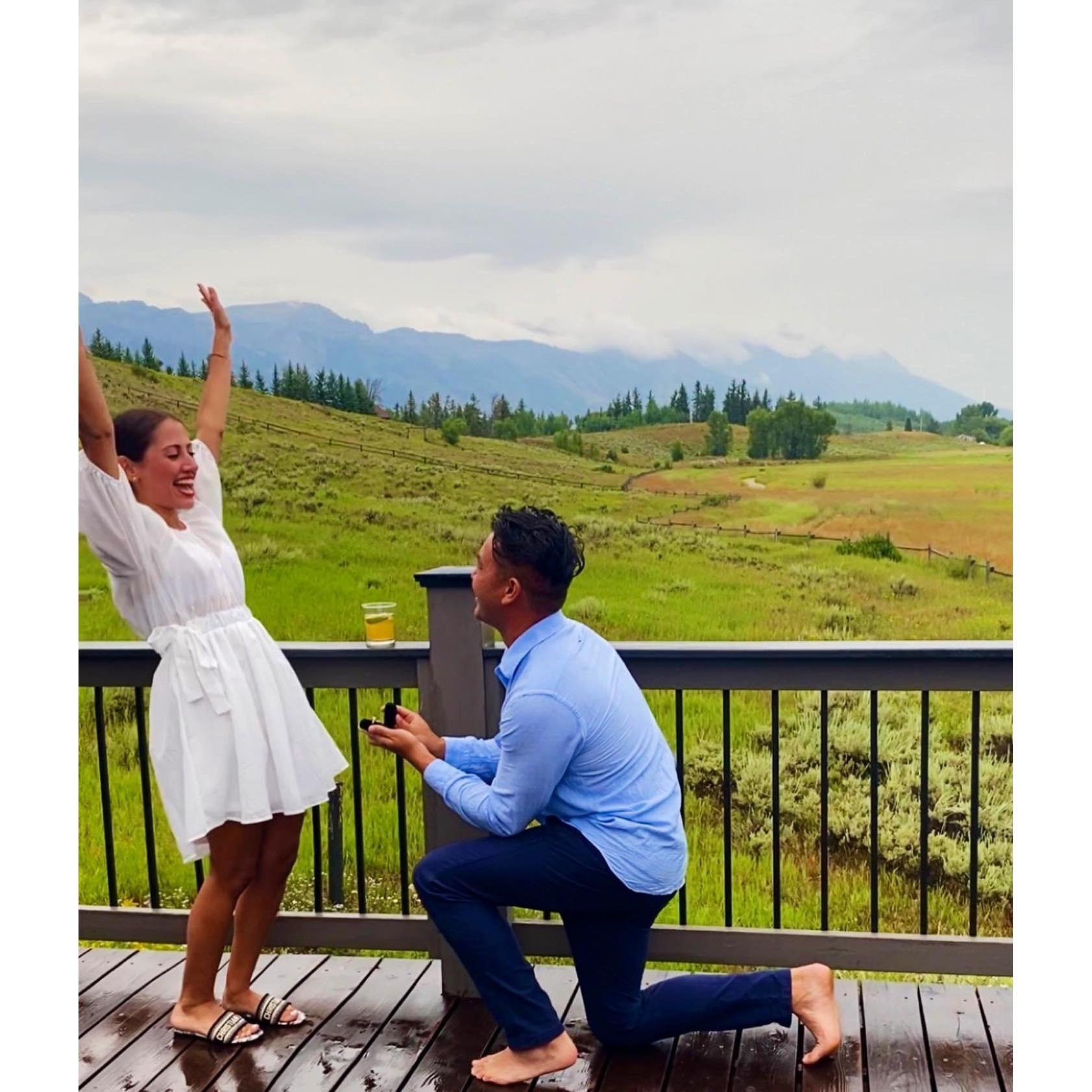 That feeling when you are going to marry your best friend!