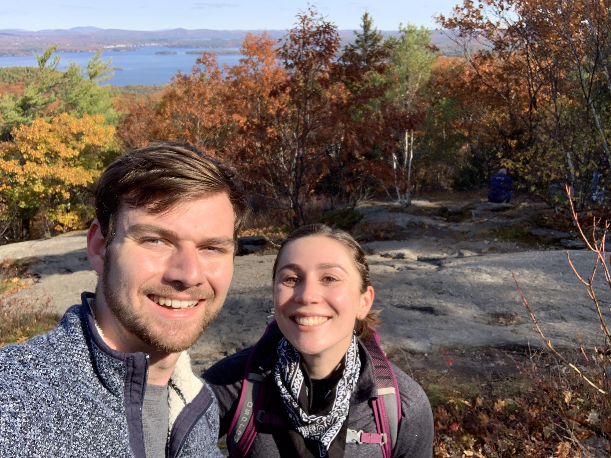 Our first New England Fall together consisted of many hikes in New Hampshire for the foliage!