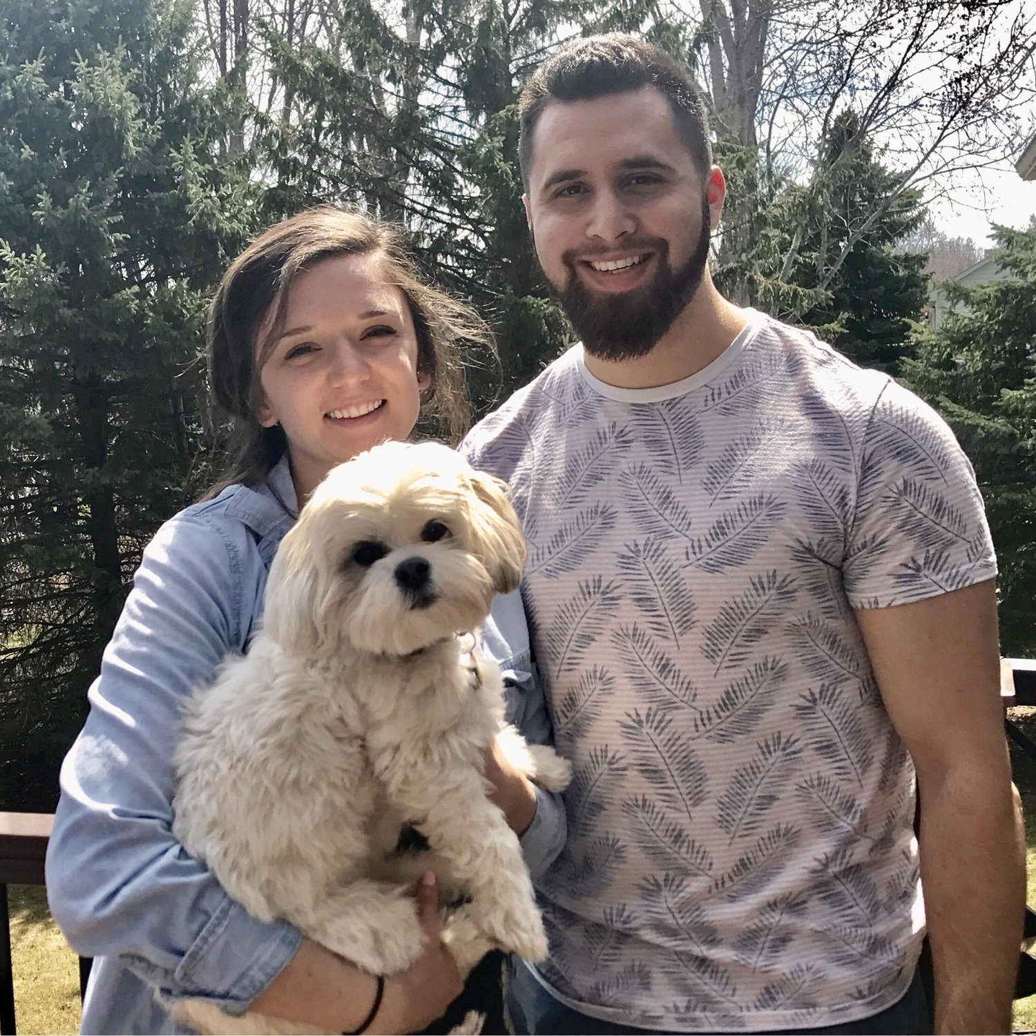 The three of us have never been more in love