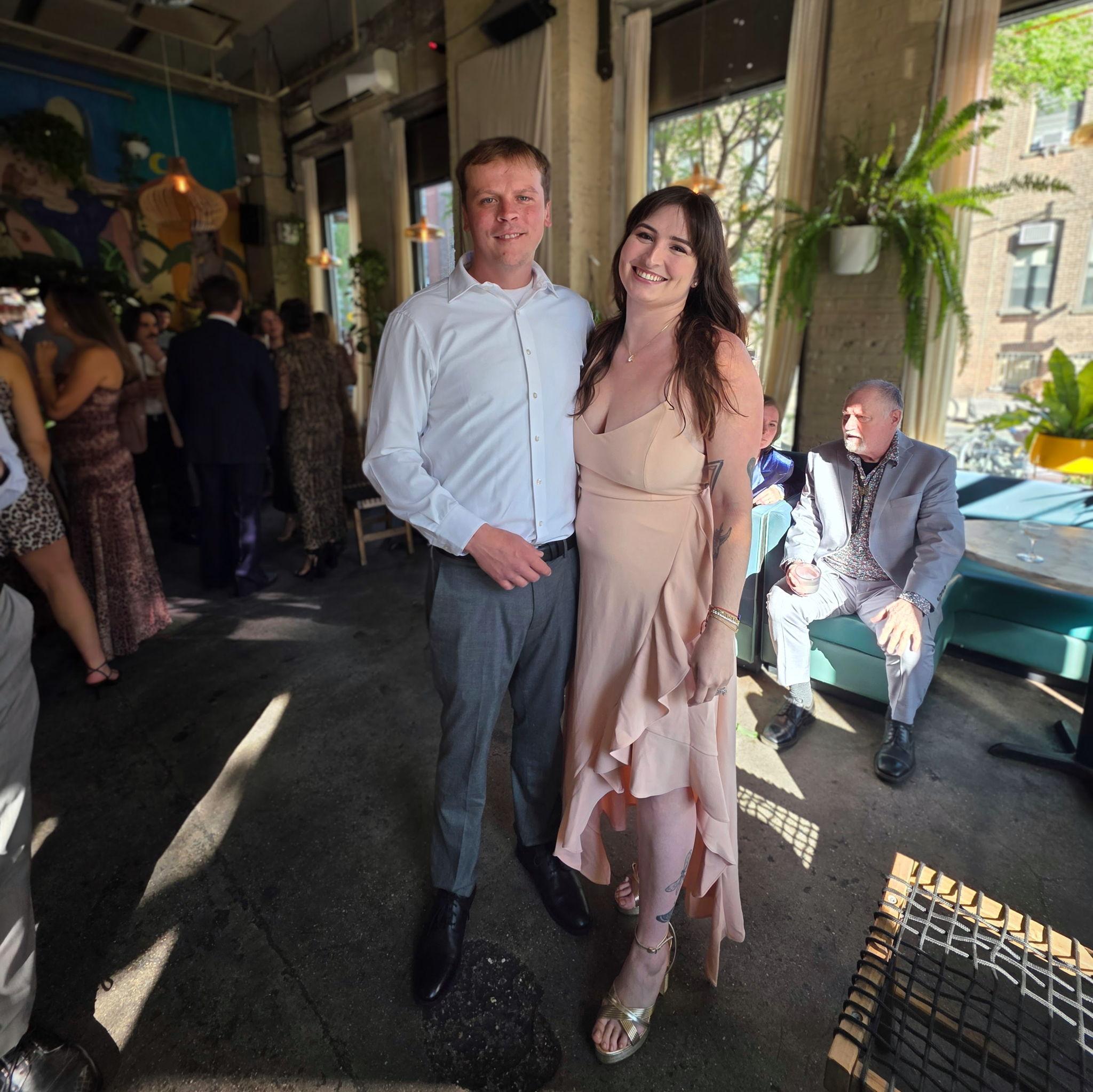 Evan's wedding!