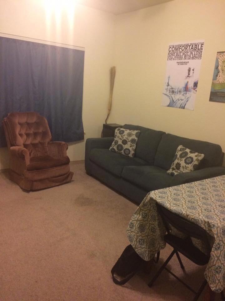 Our first apartment together!