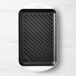 Le Creuset Enameled Cast Iron Skinny Grill, Matte White - Williams Sonoma