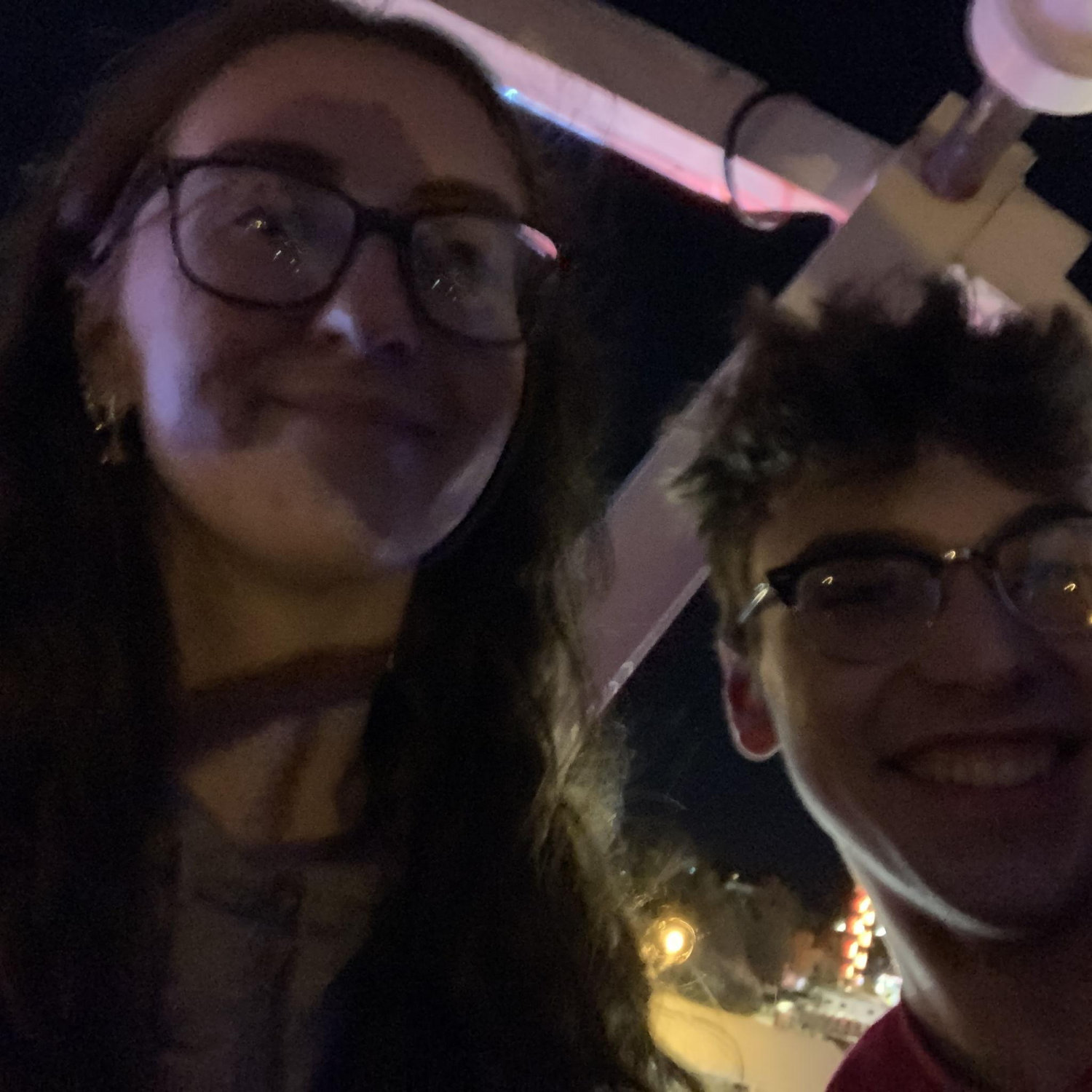Our first photo together, Spring Carnival 2022