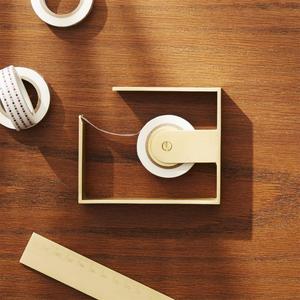 Solid Brass Studio Small Tape Dispenser