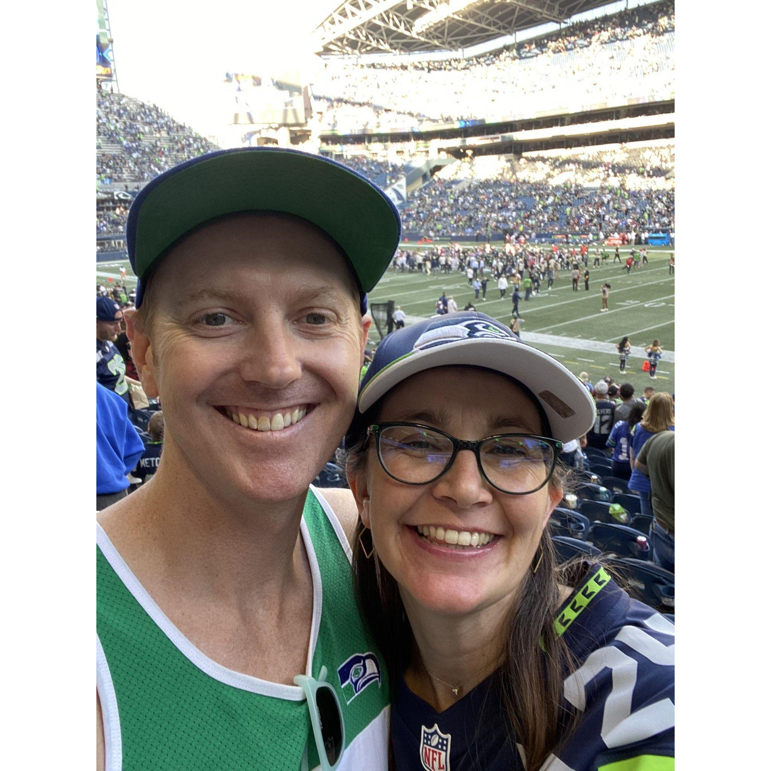 Seattle trip for Dustin's 40th (Seahawks game Oct 2022)