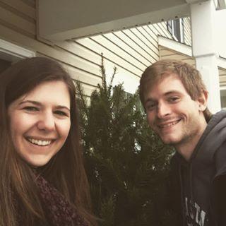 Our first Christmas tree together!