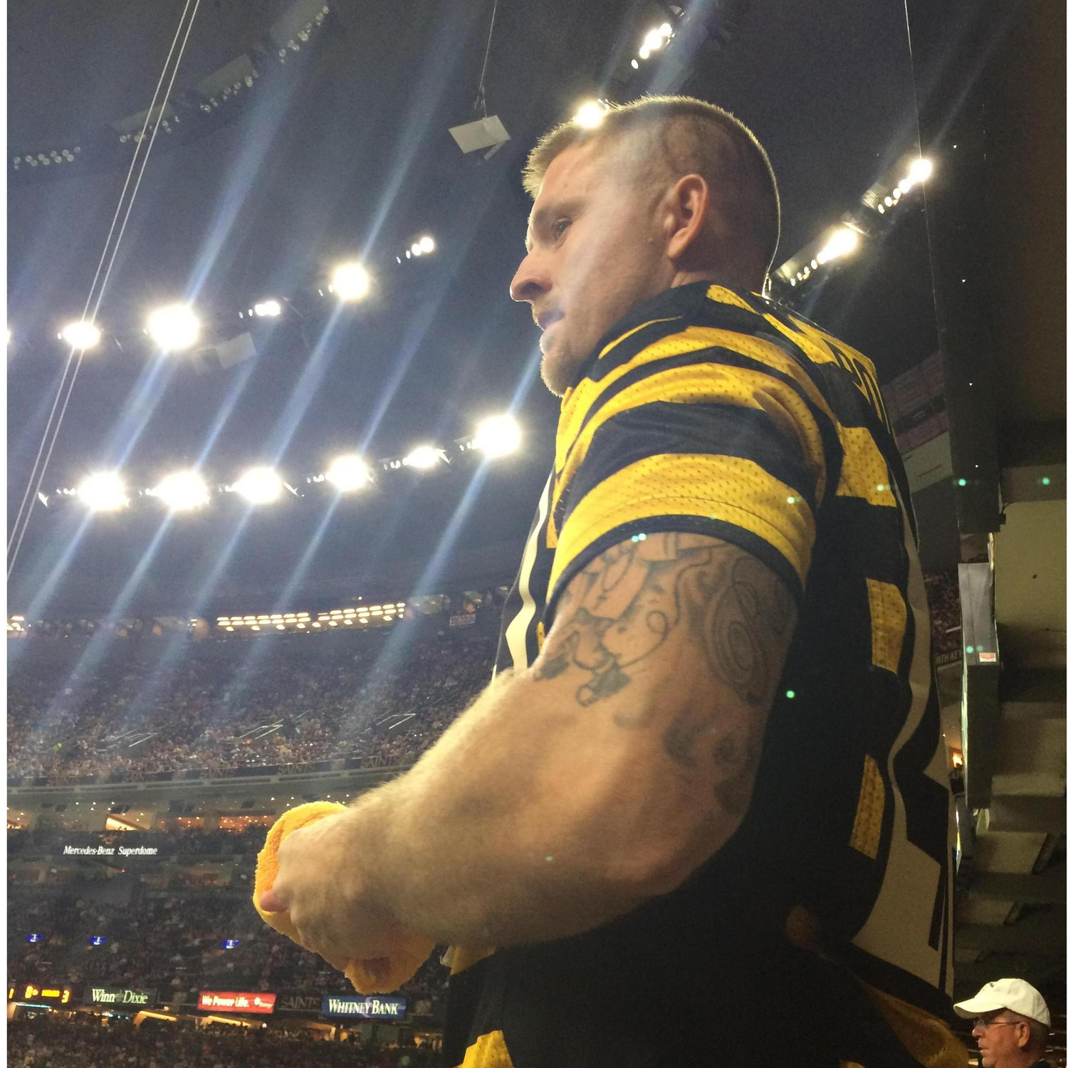 Steelers game in NOLA