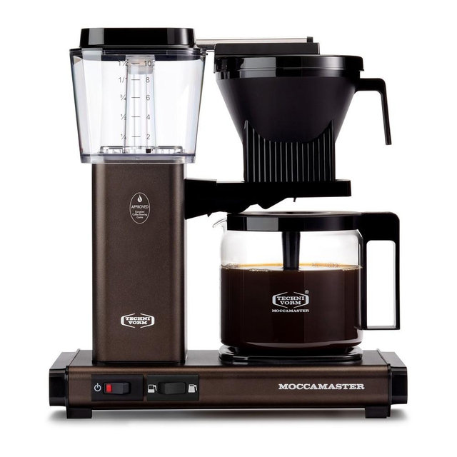 Moccamaster by Technivorm KBGV Select Coffee Maker, Dutch Cocoa
