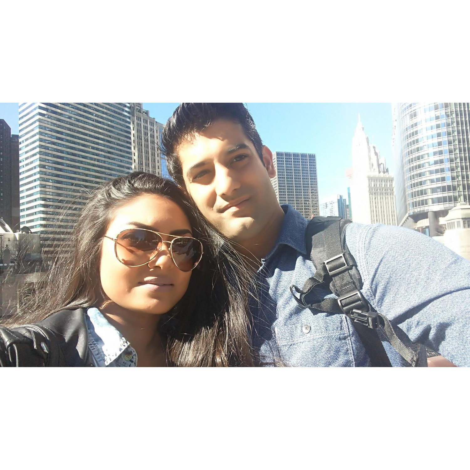 One of our favorite things todo early in our relationship was to explore our favorite city and eat food in Chicago!