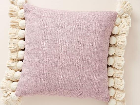 Tasseled Chenille Nadia Pillow