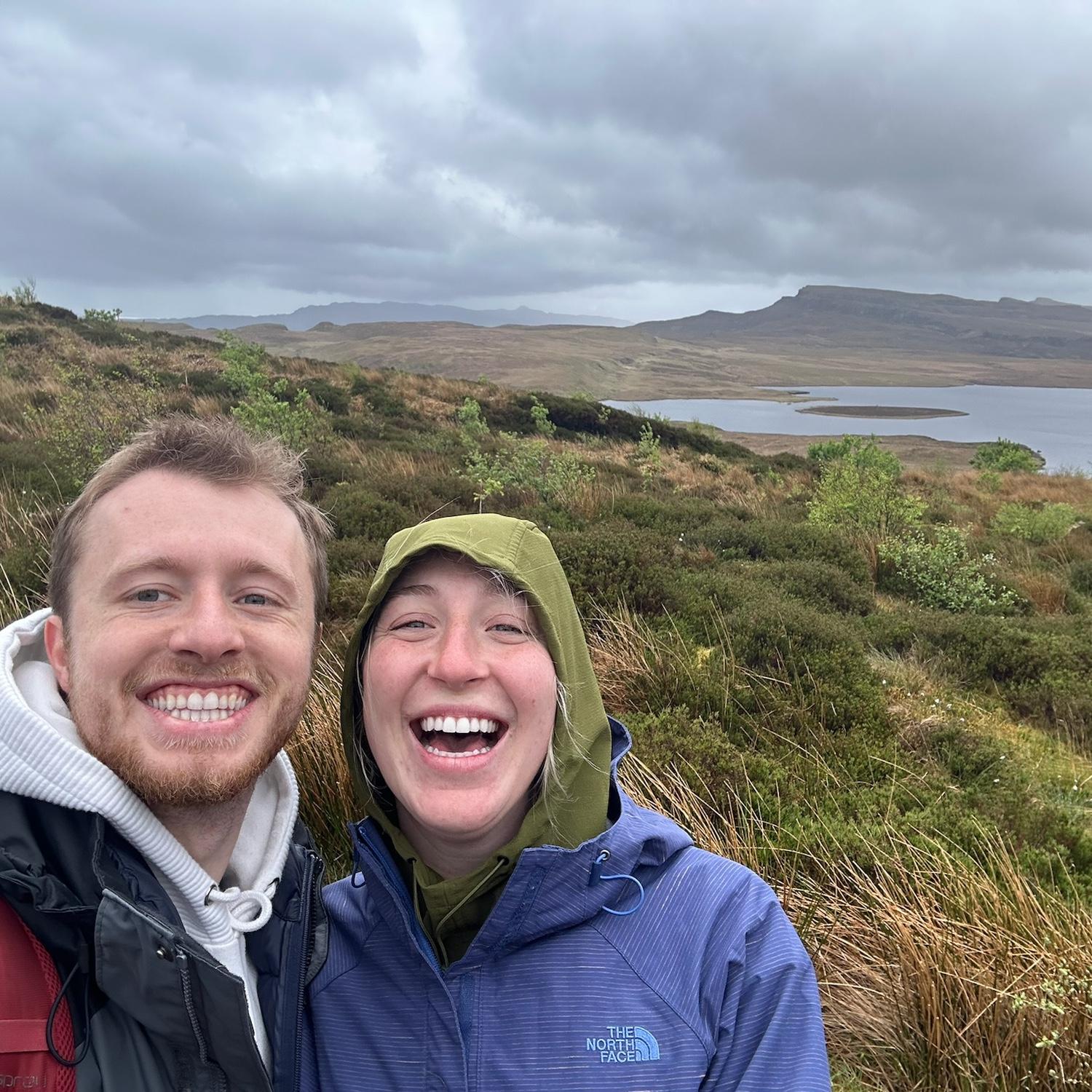 Beginning of Old Mann Storr hike