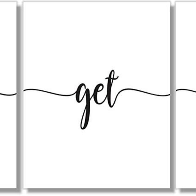 Let's Get Cozy Art Prints - Romantic Wall Decor - Set of 3-8x10 - Unframed