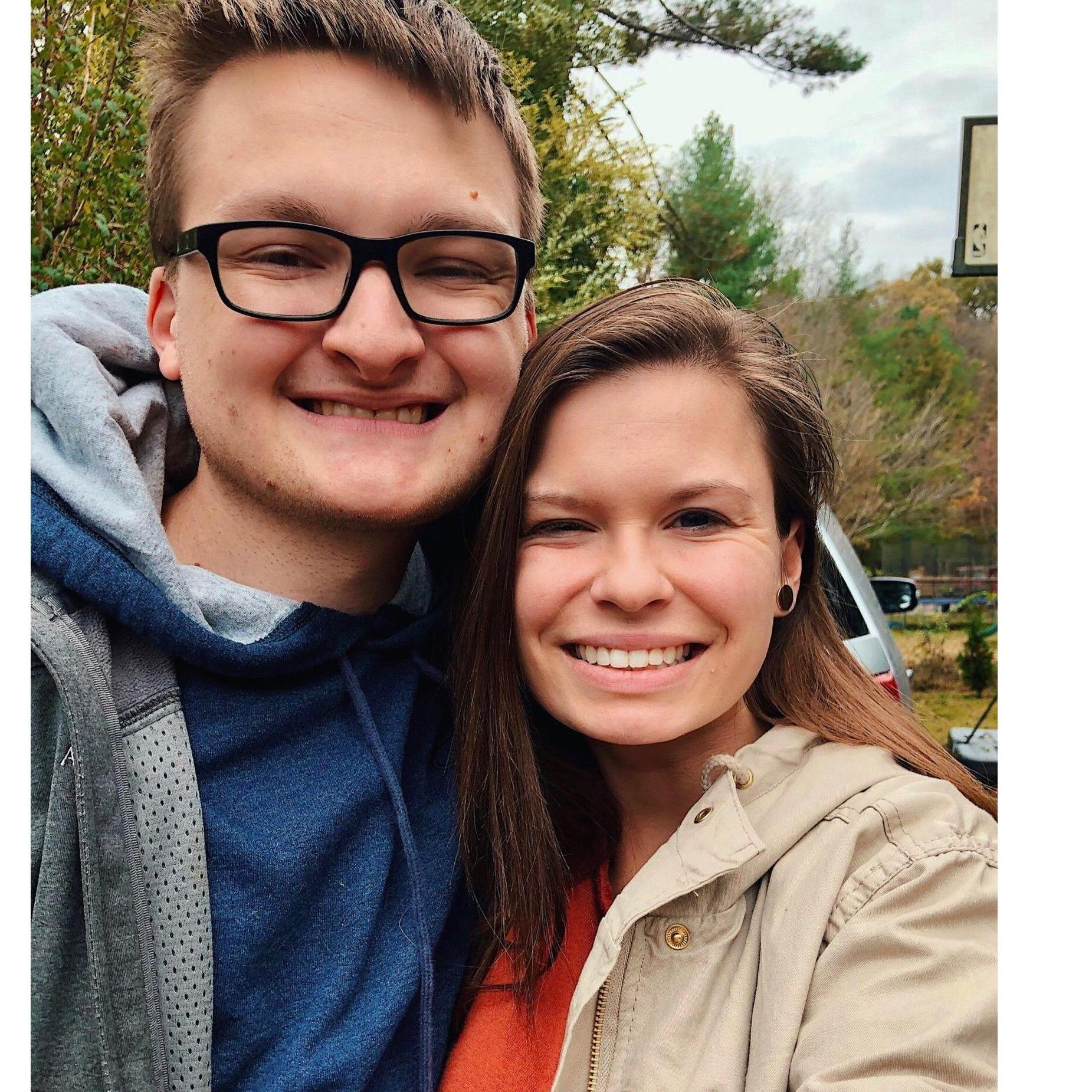 The day we celebrated ending long distance after a year and nine months (November 2019)