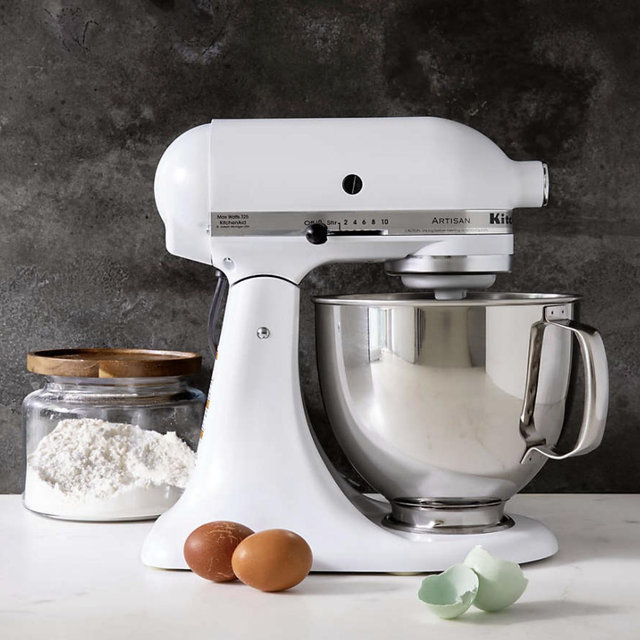 KitchenAid ® Artisan® Series Matte White 5-Quart Tilt-Head Stand Mixer