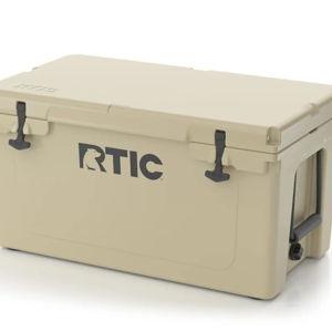 RTIC 65 QT Ultra-Tough Cooler Hard Insulated Portable Ice Chest Box for Beach, Drink, Beverage, Camping, Picnic, Fishing, Boat, Barbecue